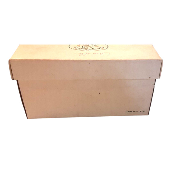 Colonial Candle Co. of Cape Cod White w/Gold Glitter Tree Candle #615D Vtg. 6.5" - Picture 7 of 8